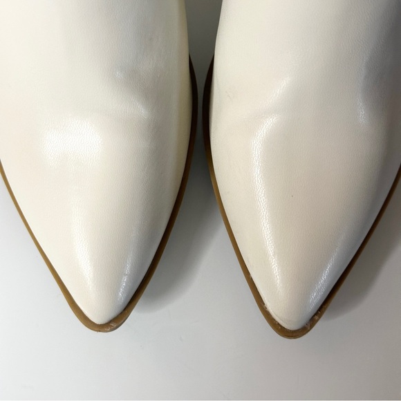 Lulu’s Essex Two-Tone Heeled Bootie 8.5 Pointy Toe - Picture 3 of 7